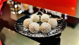 Сурови бонбони с тиква и орехи