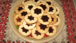 Двойни сладки с конфитюр