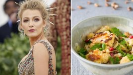 Печеният карфиол с нар и пармезан на Блейк Лайвли