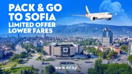 Кампания на „България Еър“ за полети от Европа към София и Варна с билети от 79 евро