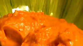 Разядка със сладки картофи за мазане