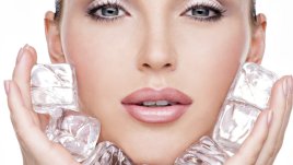 Ледена терапия за млада и красива кожа