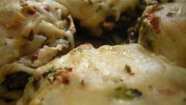 Пълнени гъби със сирене