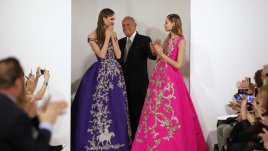 Модните шедьоври на Оскар де ла Рента (галерия) 