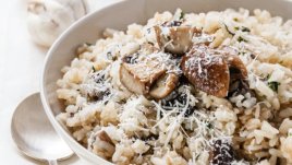 Ризото с гъби и пармезан