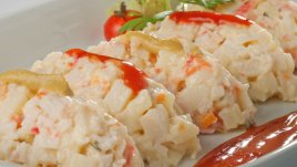 Коледна картофена салата по чешка рецепта