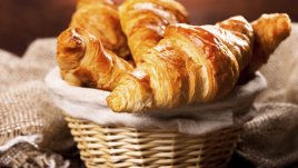 Бутер кроасани с масло