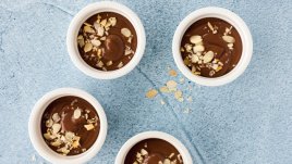 Какаов пудинг с киноа