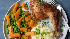 Сочни пилешки бутчета с вкусна марината