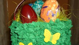 Как да си направим великденски кошнички без пари?
