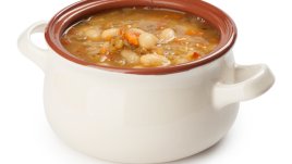 Пикантен постен боб 