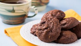 Шоколадови маслени бисквити 