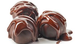 Кокосови бонбони с шоколад