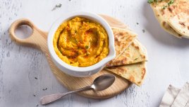 Хумус с тиква и тахан