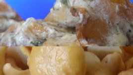 Гъби пачи крак с пресен чесън