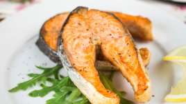 Сьомга с пипер