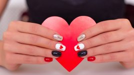 14 идеи за маникюр за Свети Валентин