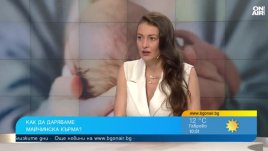 Гери Дончева дарявала кърмата си, за да помага на други майки