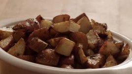 Печени червени картофи с кашкавал