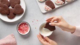 Джинджифилови сладки с шоколад