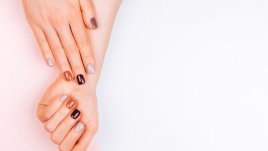 Маникюр в цветовете на природата (галерия) 