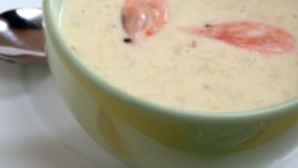 Лучена супа със сметана