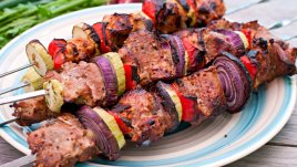 Агнешки шишчета с марината