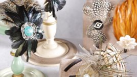 Как да си направите красива диадема с пера