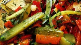 Бърза зимна салата