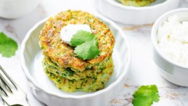 Солени бухти със сирене рикота