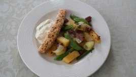 Запечена риба с майонеза