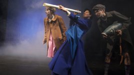 Среща с Мери Попинз и рисунки по прозорци в Театър „София“ по повод 1 юни