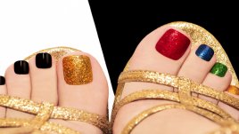 Красиви идеи за педикюр за лятото