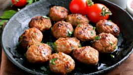 Лесна рецепта за пържени телешки кюфтета