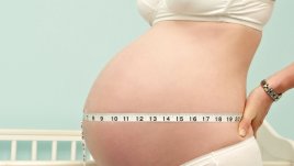 Какво означава големината на корема през бременността?