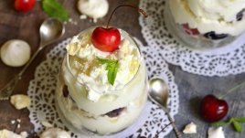 Десерт с череши и целувки за лятното слънцестоене на 21 юни