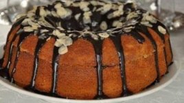 Кекс с пълнеж от течен шоколад