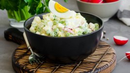 Картофена салата с репички