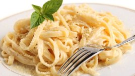 Фетучини Алфредо с пармезан