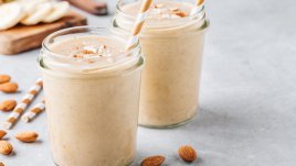 Смути с банани и ленено семе