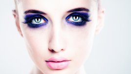 20 идеи за грим в ултравиолетово (галерия)