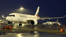 В сряда „България Еър“ посрещна петия си самолет Airbus А220 и първия от модела A220-100