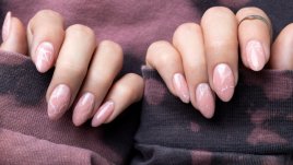 Красиви маникюри с мраморен ефект (галерия) 