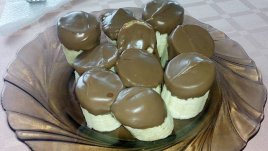 Банани с хрупкава шоколадова глазура 