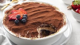 Тирамису с безглутенови бишкоти