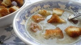 Крем супа с гъби и картофи