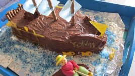 Детска торта – кораб