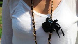 Красив гердан с панделка