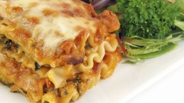 Лесна лазаня със спанак