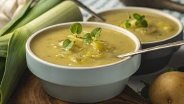 Супа с картофи и праз 